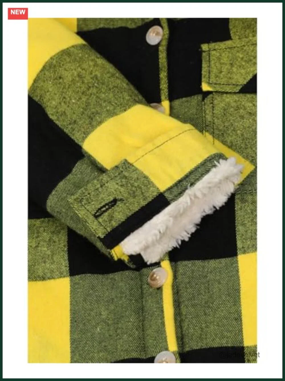 Boys Sherpa Fleece Lined Flannel Plaid Button Down Hooded Jacket with Pockets